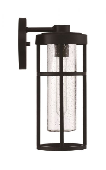 Craftmade Canada - ZA4204-MN - One Light Outdoor Wall Mount - Encompass - Midnight