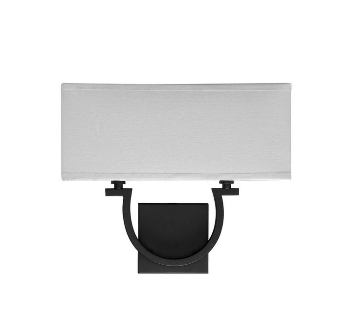 Rhodes Two Light Wall Sconce in Matte Black Savoy House