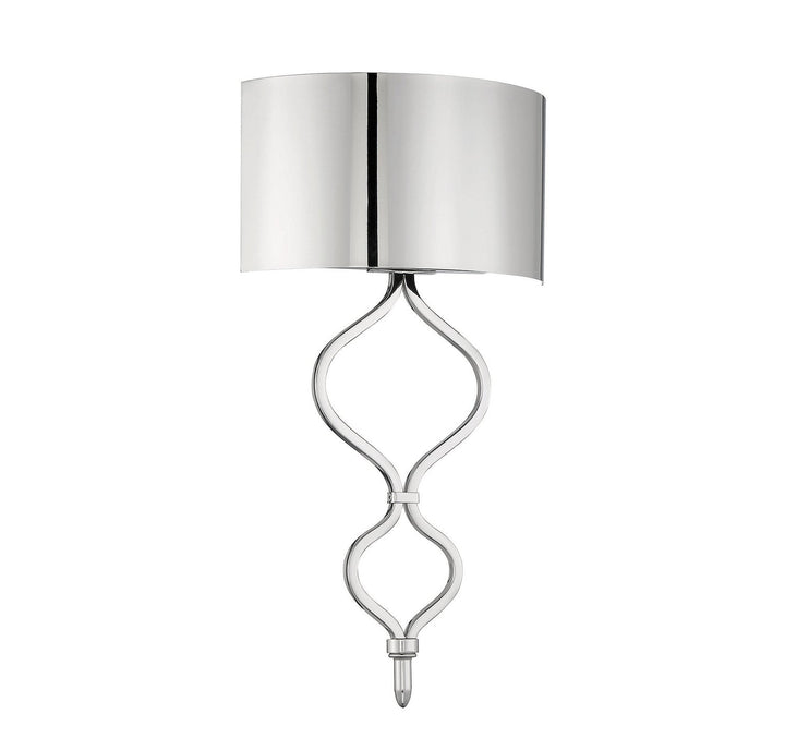 Como LED Wall Sconce in Polished Nickel Savoy House