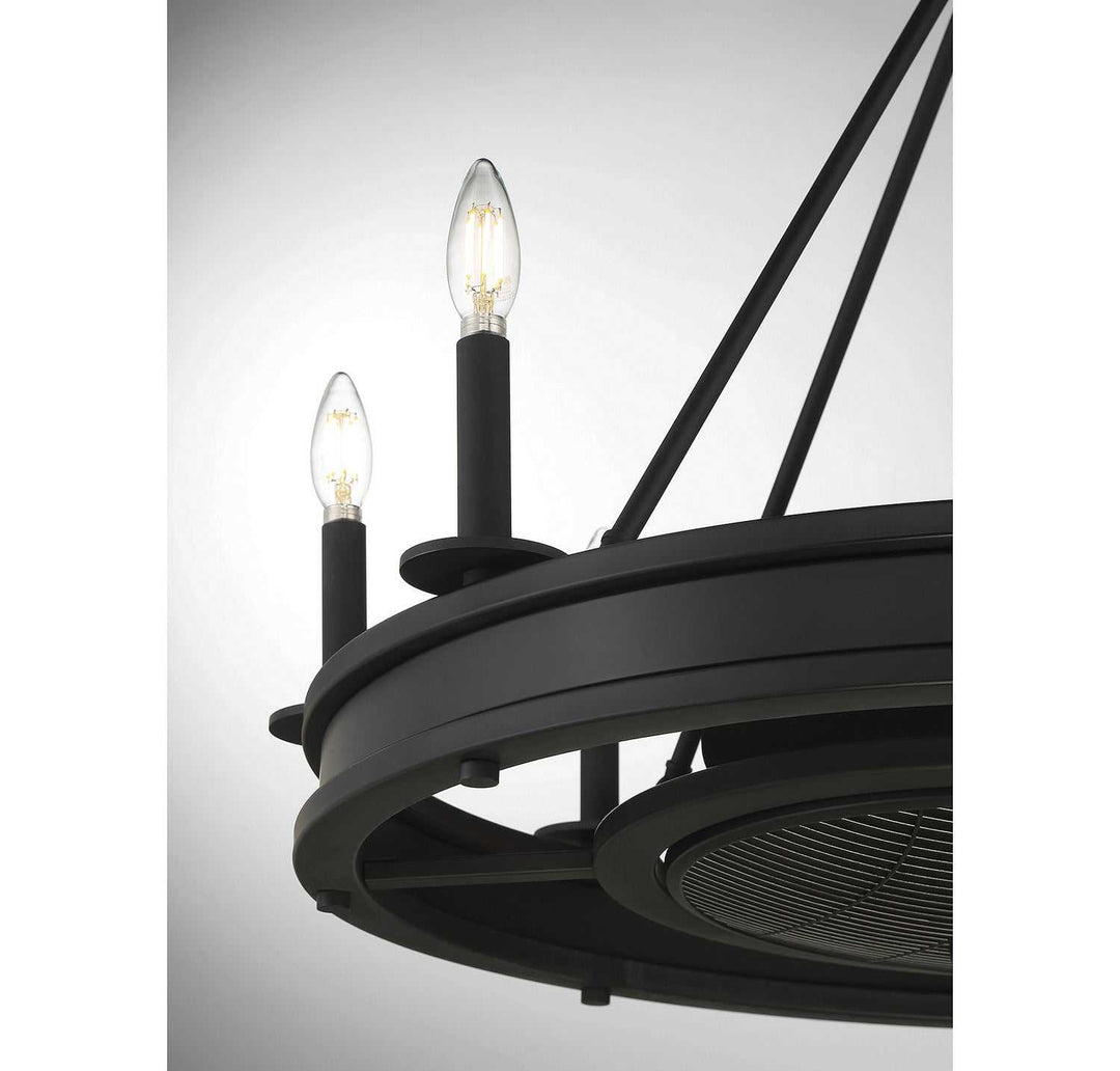 Savoy House - 39-FD-124-89 - LED Fan D'Lier - Lyon - Matte Black