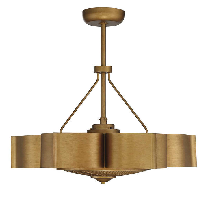 Savoy House - 39-FD-125-54 - LED Fan D'Lier - Stockholm - Gold Patina