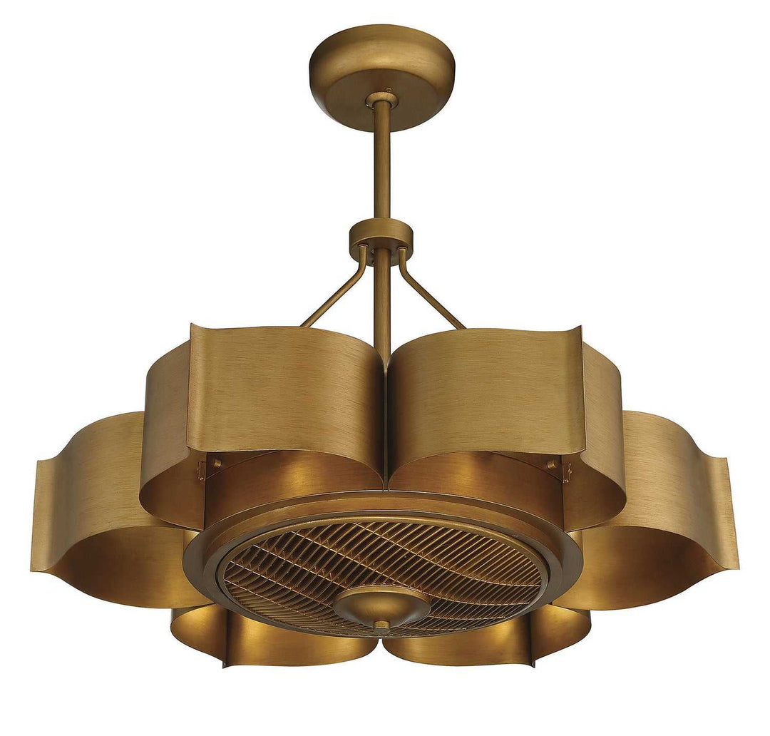 Savoy House - 39-FD-125-54 - LED Fan D'Lier - Stockholm - Gold Patina