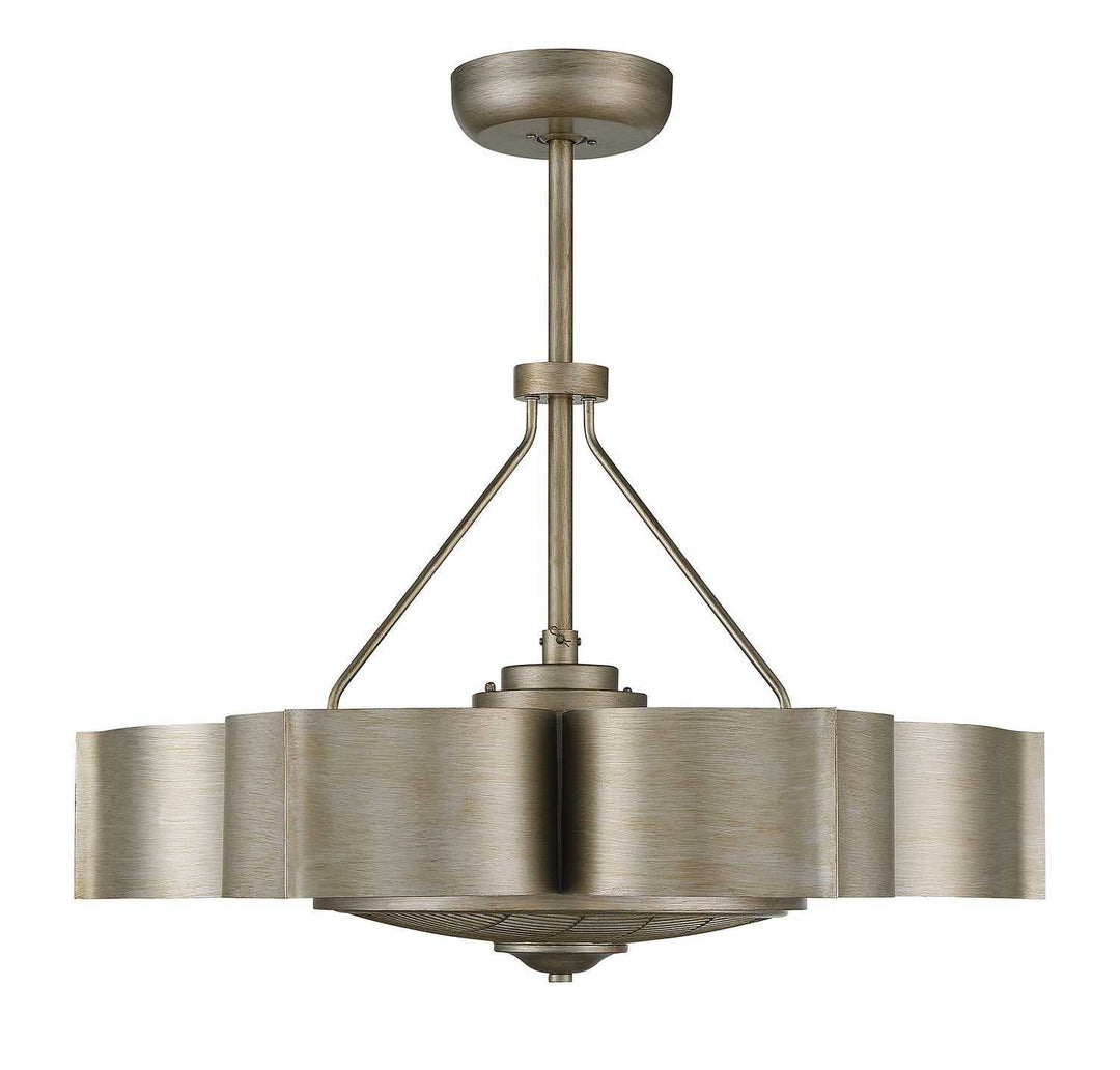 Savoy House - 39-FD-125-53 - LED Fan D'Lier - Stockholm - Silver Patina