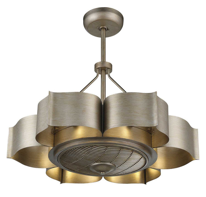 Savoy House - 39-FD-125-53 - LED Fan D'Lier - Stockholm - Silver Patina