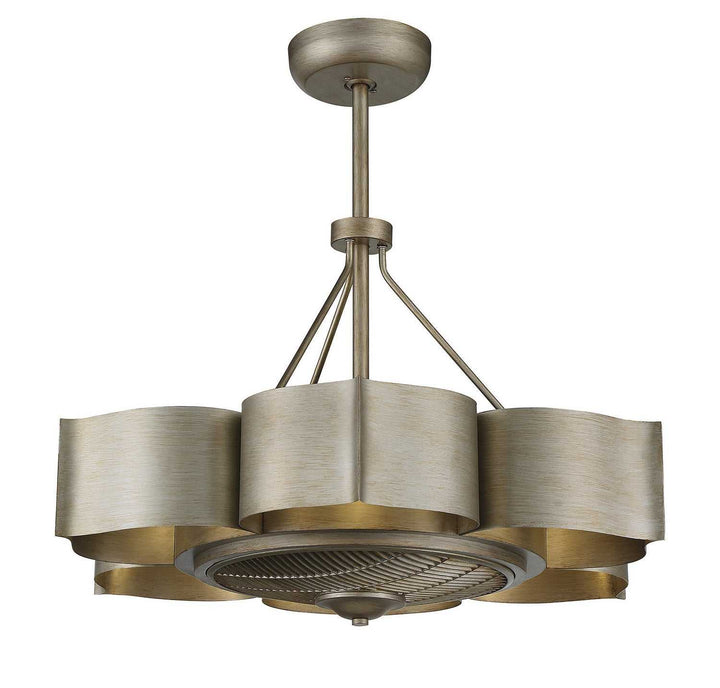 Savoy House - 39-FD-125-53 - LED Fan D'Lier - Stockholm - Silver Patina