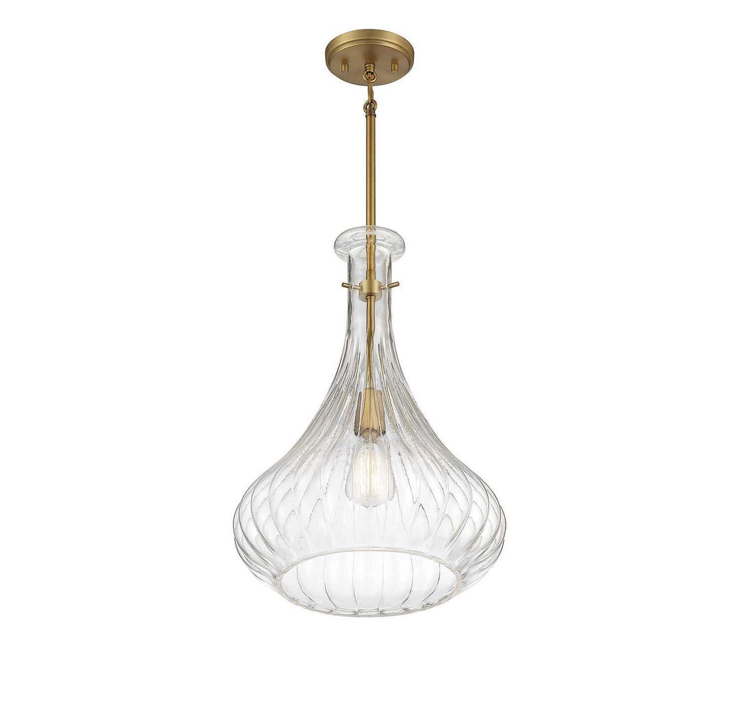 Savoy House - 7-2265-1-322 - One Light Pendant - Bristo - Warm Brass