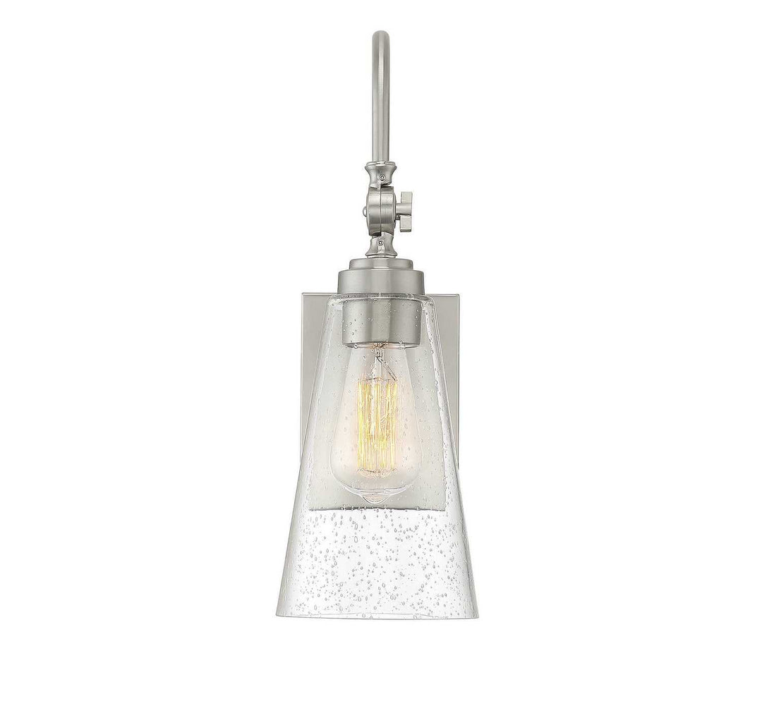 Savoy House - 9-108-1-SN - One Light Wall Sconce - York - Satin Nickel
