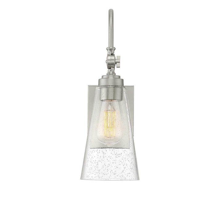 Savoy House - 9-108-1-SN - One Light Wall Sconce - York - Satin Nickel