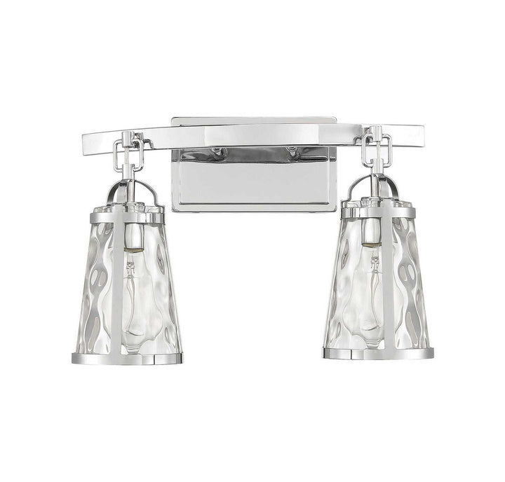 Savoy House - 8-560-2-11 - Two Light Bath Bar - Albany - Polished Chrome