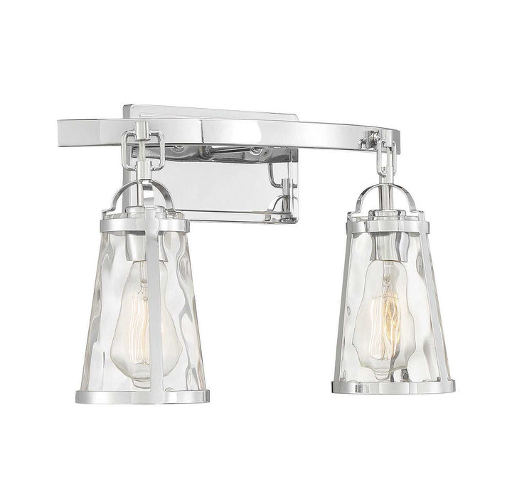 Savoy House - 8-560-2-11 - Two Light Bath Bar - Albany - Polished Chrome
