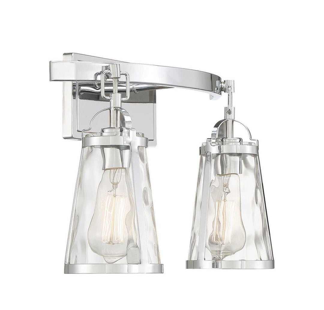 Savoy House - 8-560-2-11 - Two Light Bath Bar - Albany - Polished Chrome