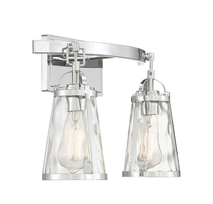 Savoy House - 8-560-2-11 - Two Light Bath Bar - Albany - Polished Chrome
