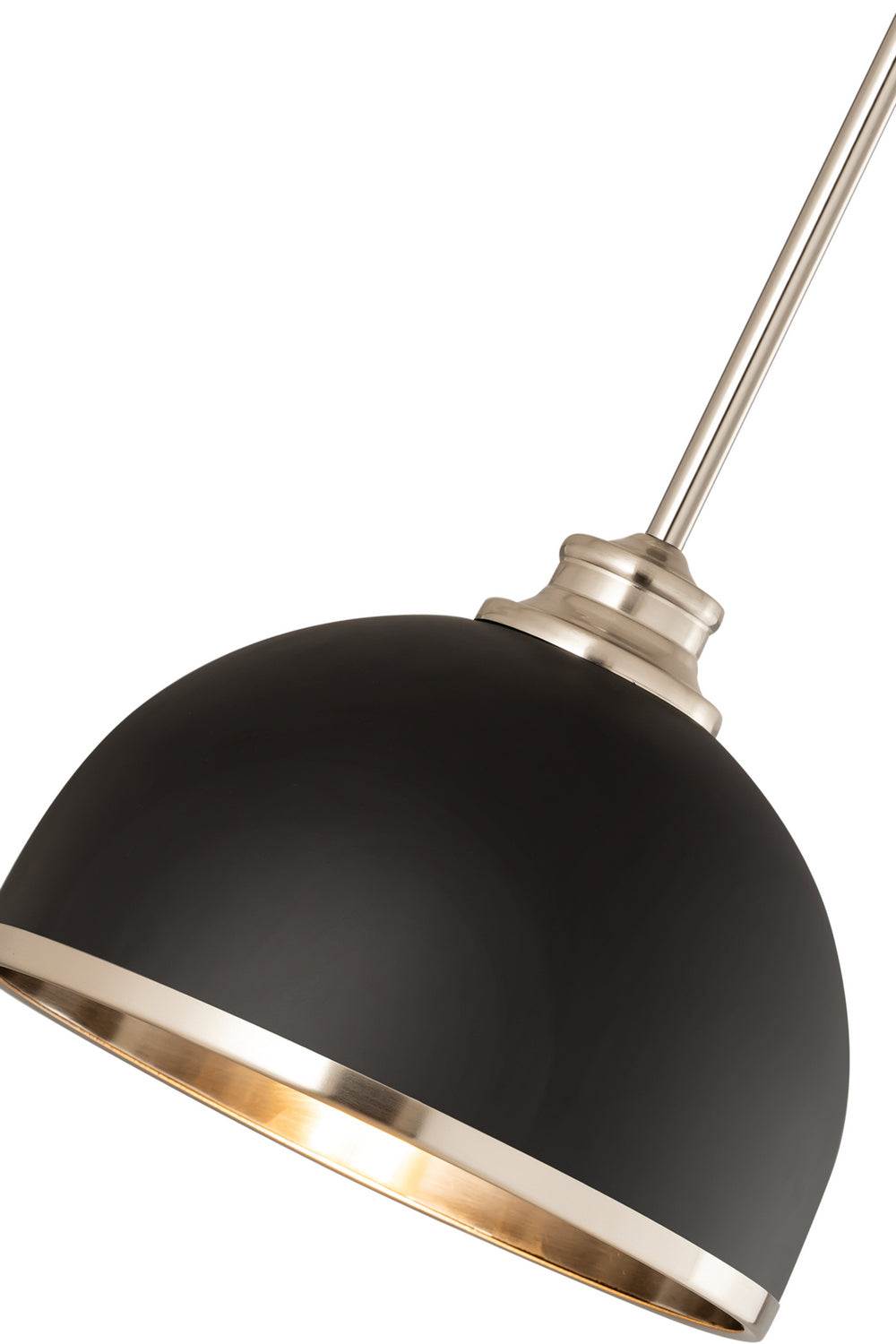 Z-Lite Canada - 1004P10-MB-BN - One Light Pendant - Landry - Matte Black + Brushed Nickel