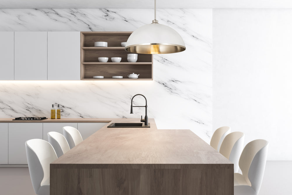 Z-Lite Canada - 1004P20-MW-BN - One Light Pendant - Landry - Matte White + Brushed Nickel