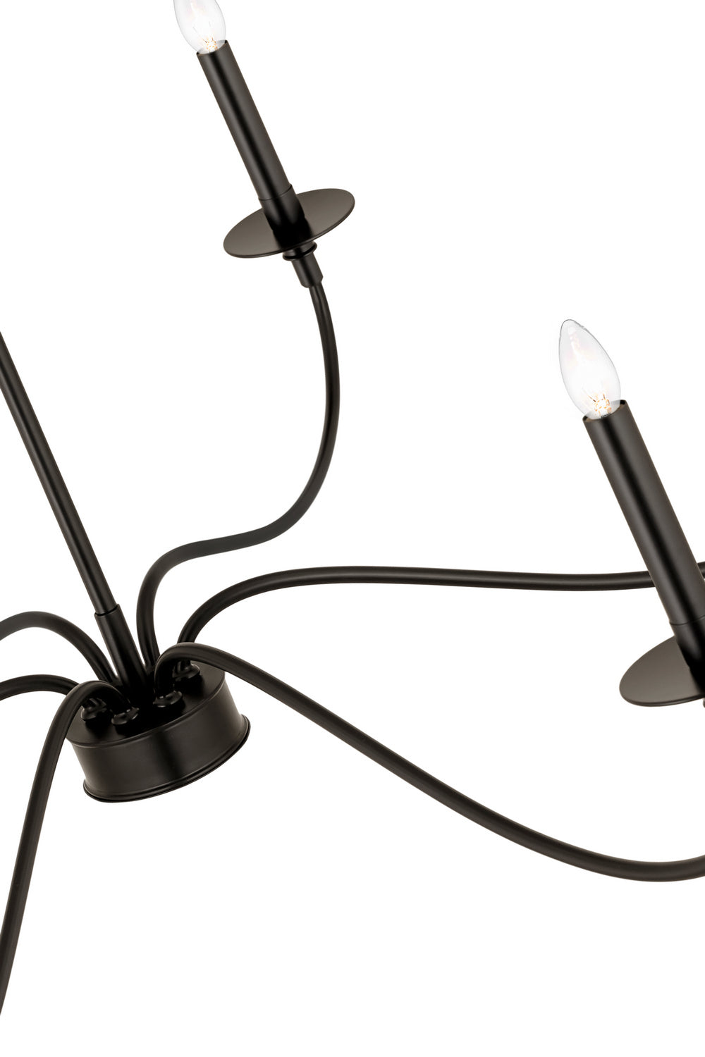 Z-Lite Canada - 2301-42MB - Six Light Chandelier - Arrington - Matte Black