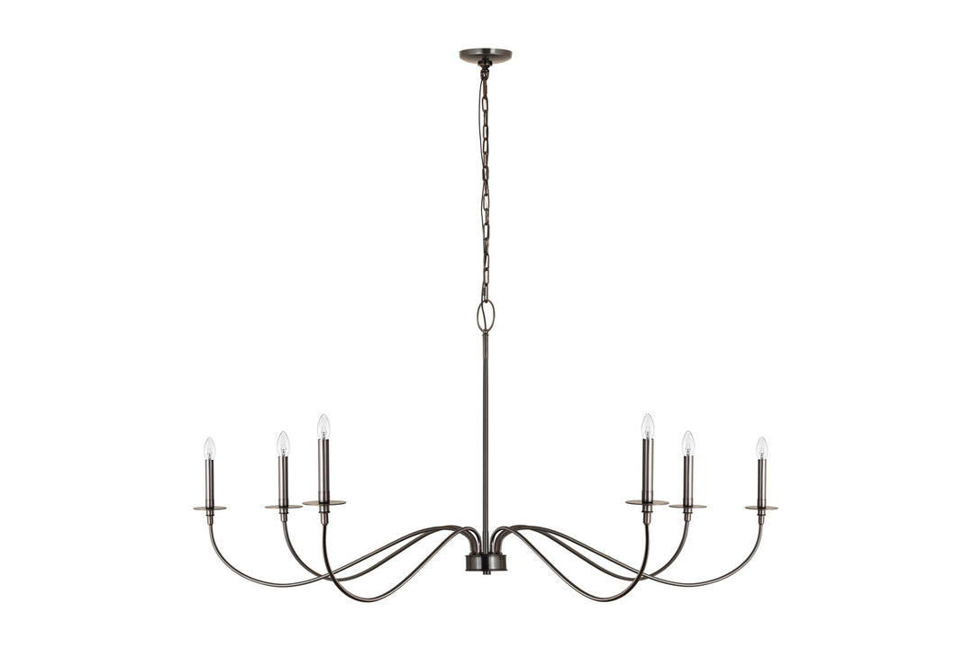 Z-Lite Canada - 2301-63BP - Six Light Chandelier - Arrington - Plated Bronze