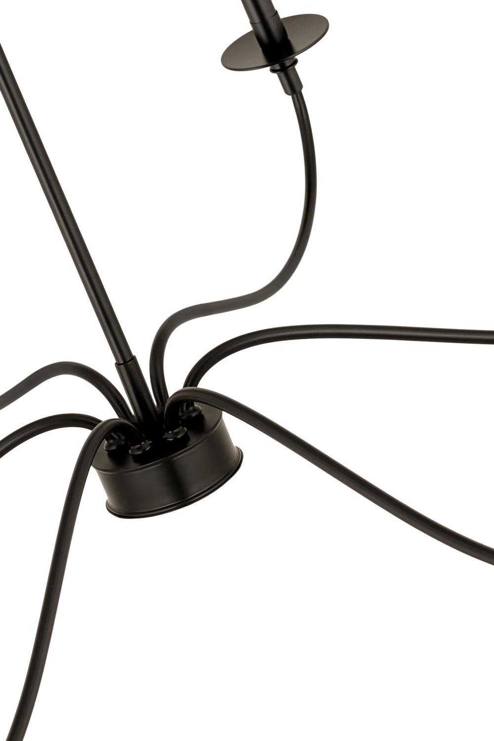 Z-Lite Canada - 2301-63MB - Six Light Chandelier - Arrington - Matte Black