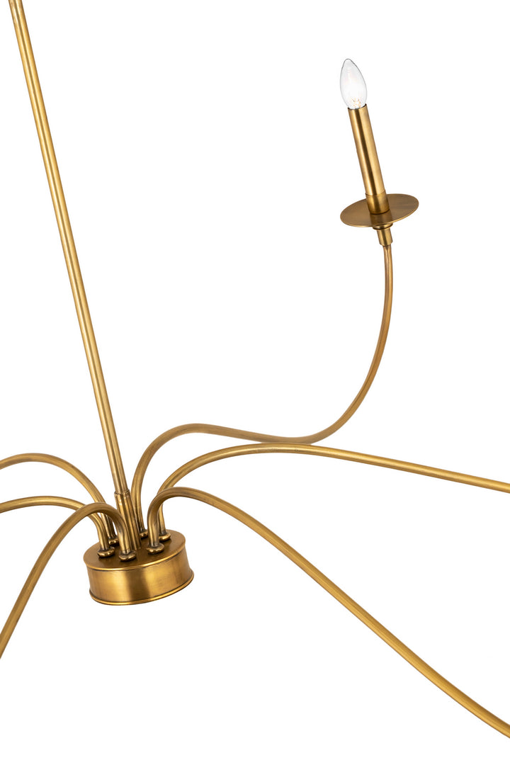 Z-Lite Canada - 2301-63RB - Six Light Chandelier - Arrington - Rubbed Brass