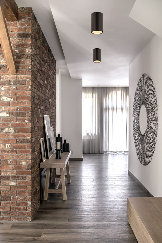 Z-Lite Canada - 2302F1-MB - One Light Flush Mount - Harley - Matte Black