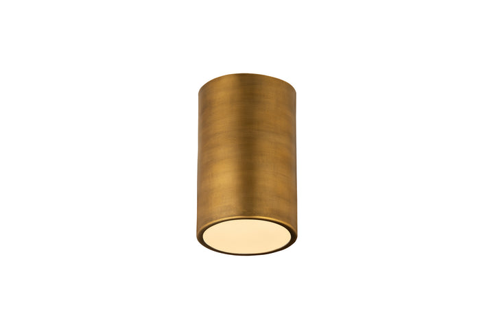 Z-Lite Canada - 2302F1-RB - One Light Flush Mount - Harley - Rubbed Brass