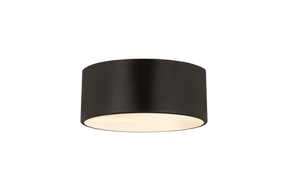 Z-Lite Canada - 2302F2-MB - Two Light Flush Mount - Harley - Matte Black