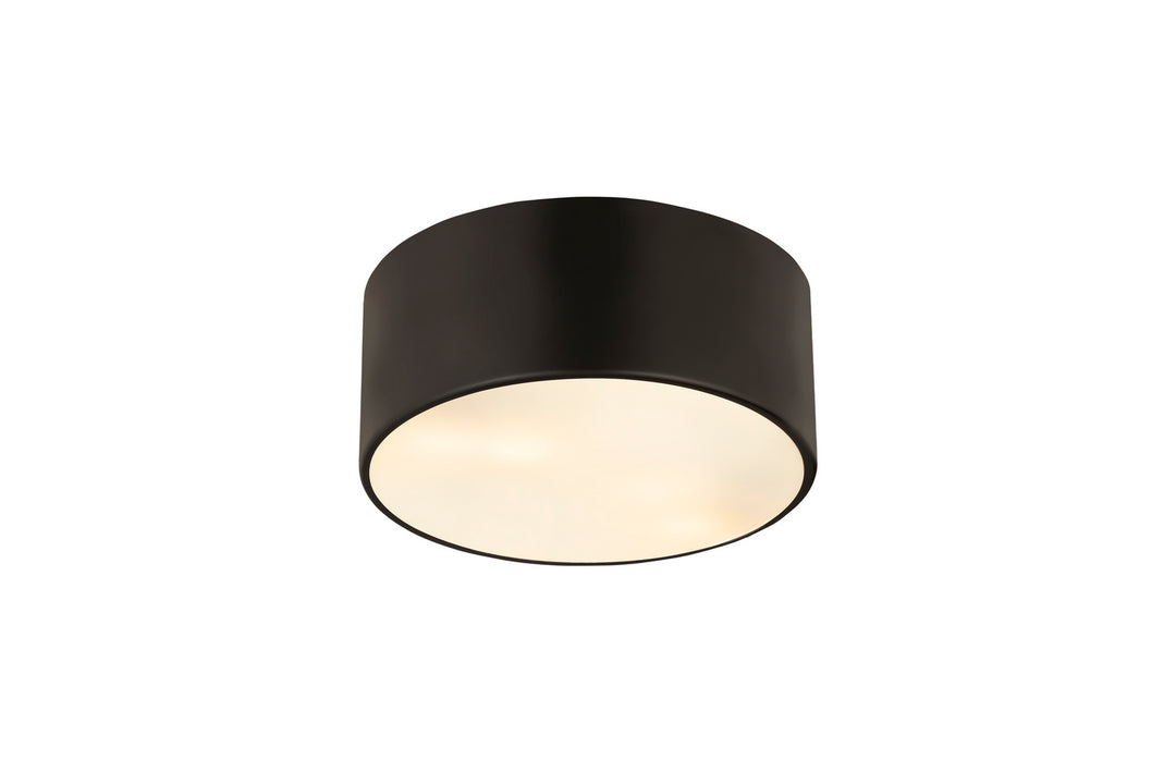 Z-Lite Canada - 2302F2-MB - Two Light Flush Mount - Harley - Matte Black