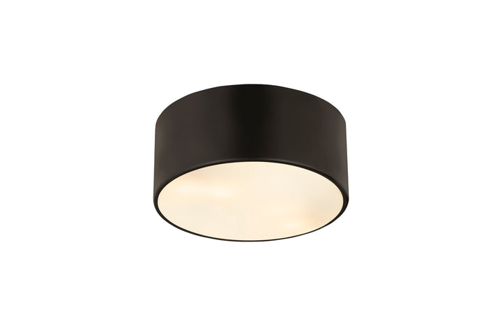 Z-Lite Canada - 2302F2-MB - Two Light Flush Mount - Harley - Matte Black