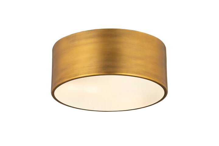 Z-Lite Canada - 2302F2-RB - Two Light Flush Mount - Harley - Rubbed Brass