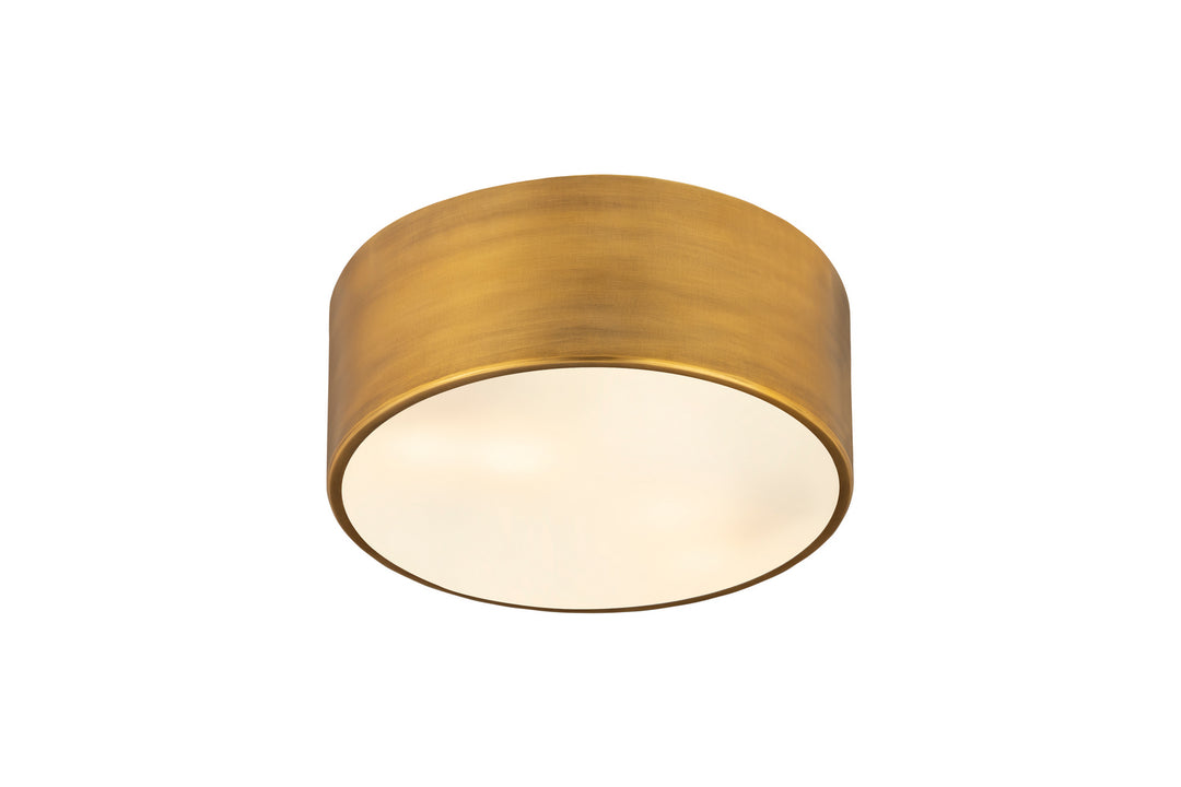 Z-Lite Canada - 2302F2-RB - Two Light Flush Mount - Harley - Rubbed Brass