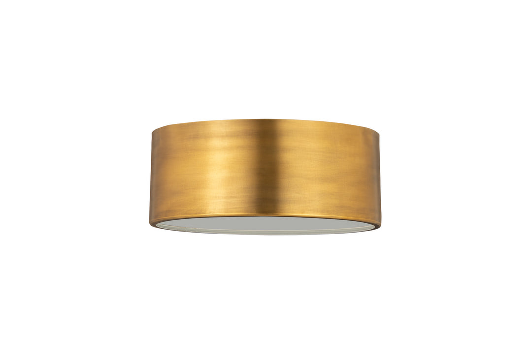 Z-Lite Canada - 2302F2-RB - Two Light Flush Mount - Harley - Rubbed Brass