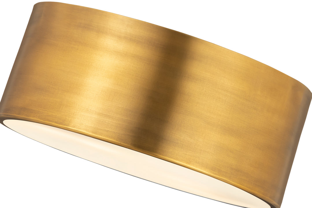 Z-Lite Canada - 2302F2-RB - Two Light Flush Mount - Harley - Rubbed Brass