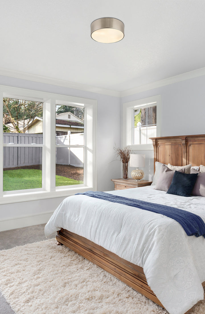 Z-Lite Canada - 2302F3-BN - Three Light Flush Mount - Harley - Brushed Nickel