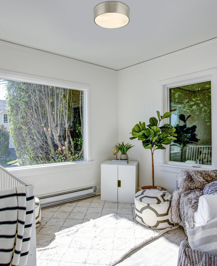 Z-Lite Canada - 2302F3-BN - Three Light Flush Mount - Harley - Brushed Nickel