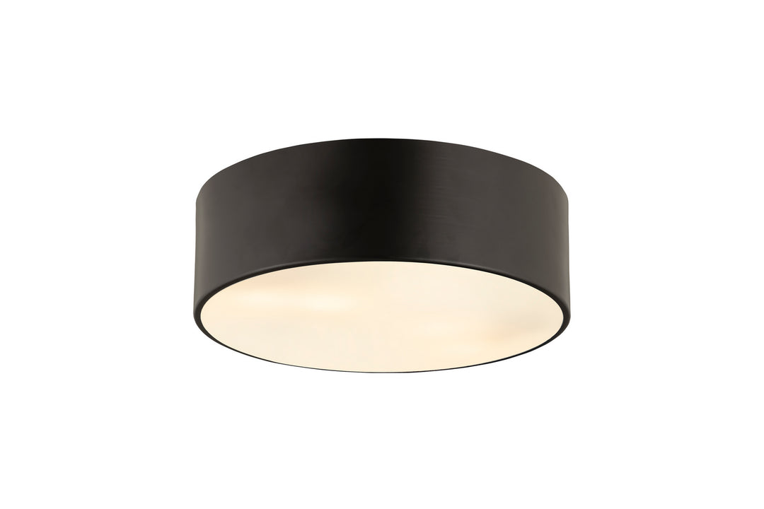 Z-Lite Canada - 2302F3-MB - Three Light Flush Mount - Harley - Matte Black