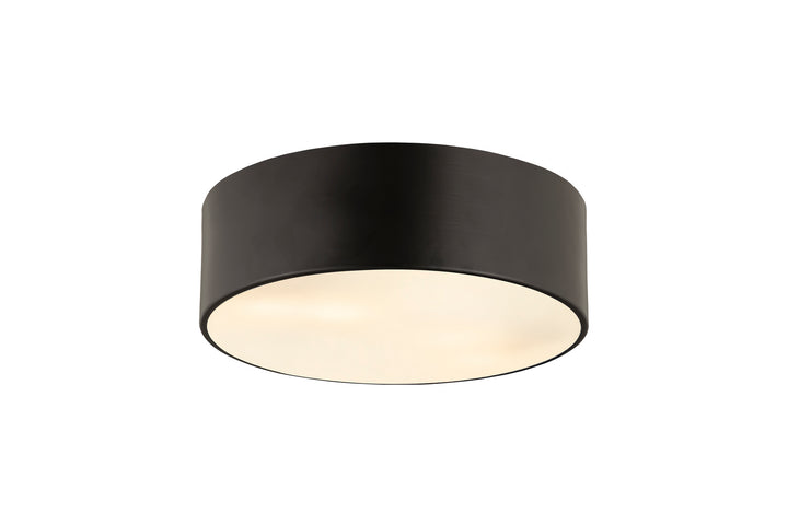 Z-Lite Canada - 2302F3-MB - Three Light Flush Mount - Harley - Matte Black