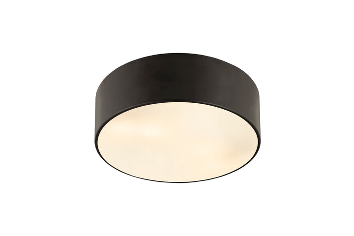 Z-Lite Canada - 2302F3-MB - Three Light Flush Mount - Harley - Matte Black