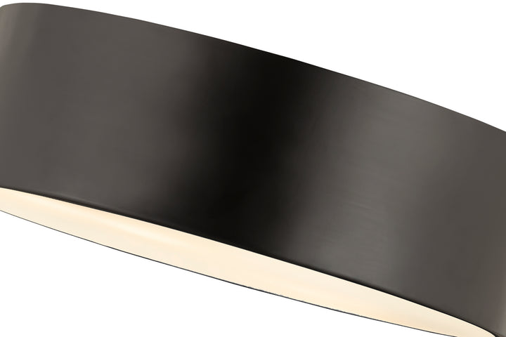 Z-Lite Canada - 2302F3-MB - Three Light Flush Mount - Harley - Matte Black