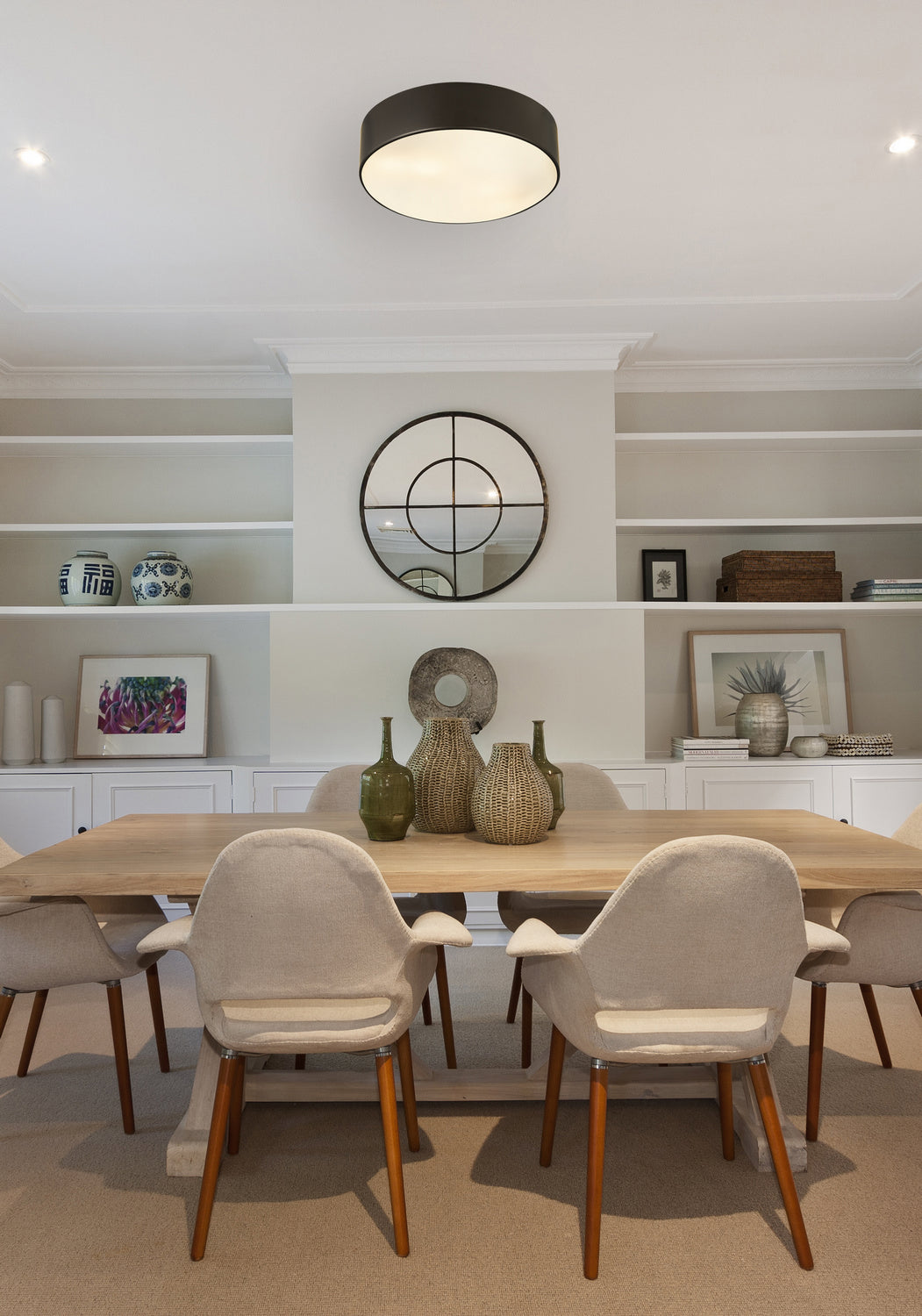 Z-Lite Canada - 2302F4-BRZ - Four Light Flush Mount - Harley - Bronze