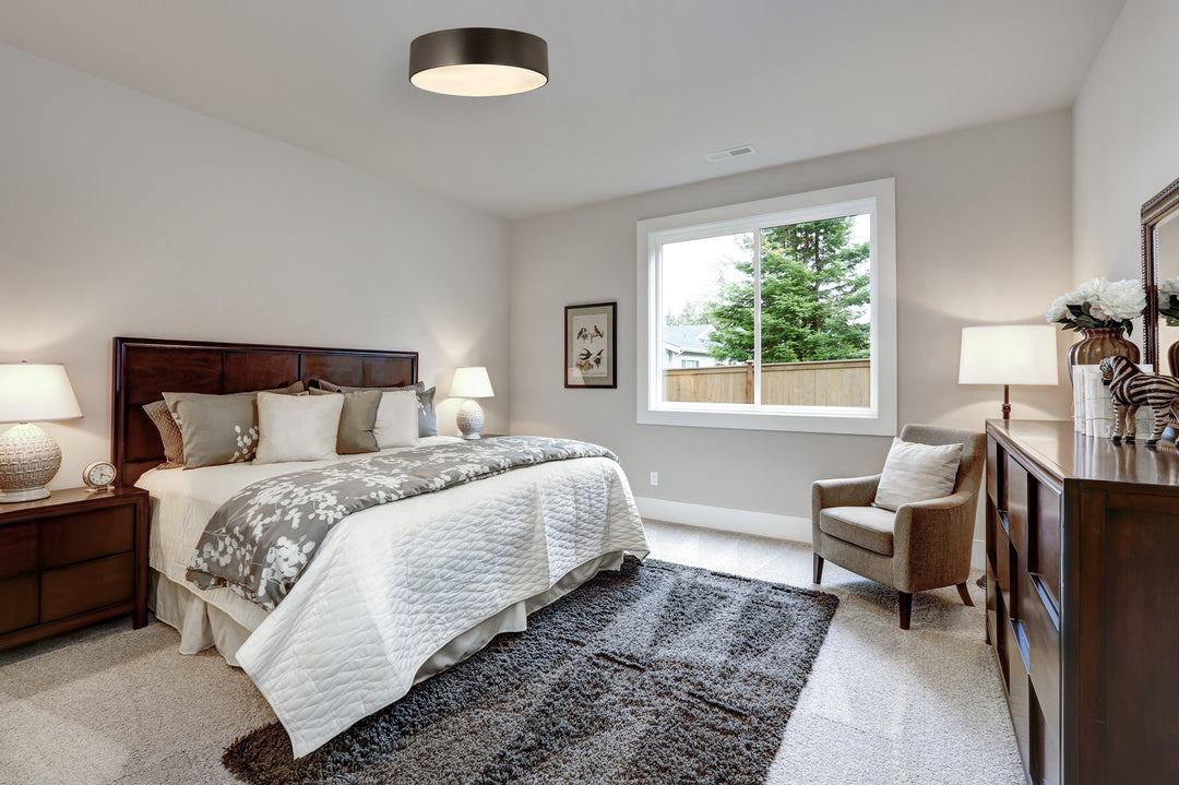 Z-Lite Canada - 2302F4-BRZ - Four Light Flush Mount - Harley - Bronze