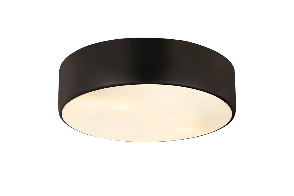 Z-Lite Canada - 2302F4-MB - Four Light Flush Mount - Harley - Matte Black