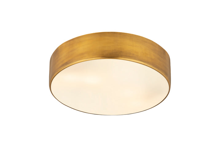 Z-Lite Canada - 2302F4-RB - Four Light Flush Mount - Harley - Rubbed Brass