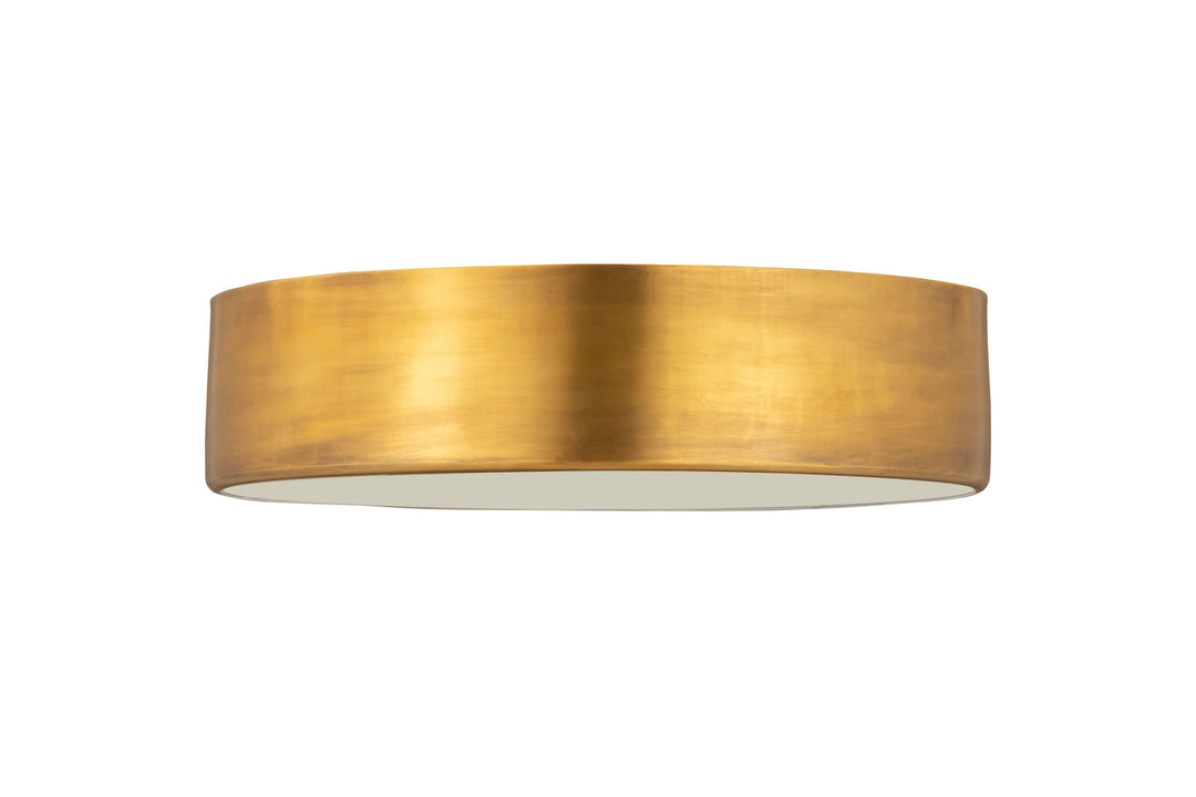Z-Lite Canada - 2302F4-RB - Four Light Flush Mount - Harley - Rubbed Brass
