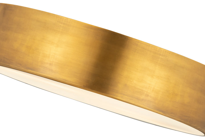 Z-Lite Canada - 2302F4-RB - Four Light Flush Mount - Harley - Rubbed Brass