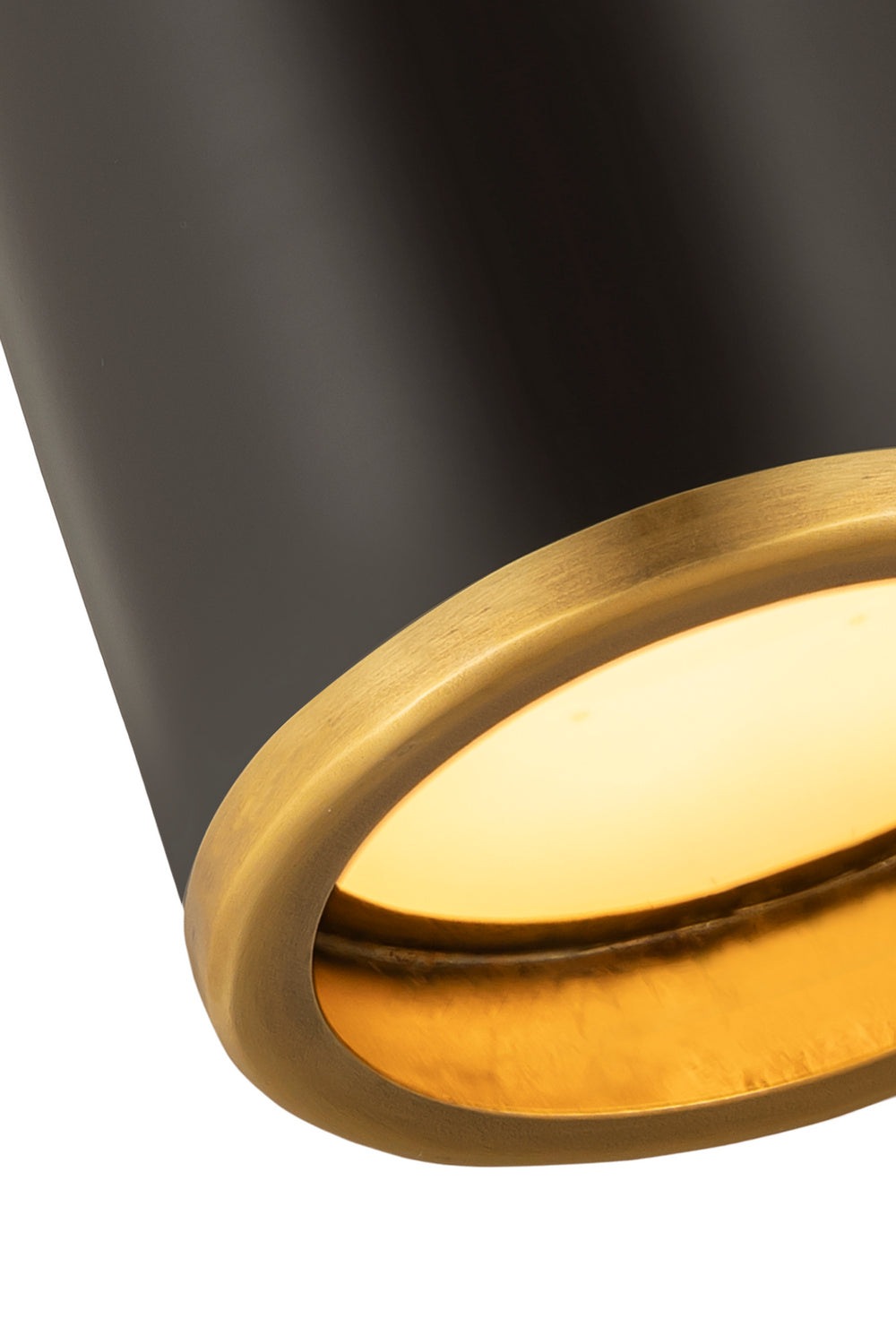 Z-Lite Canada - 2303F1-MB-RB - One Light Flush Mount - Arlo - Matte Black + Rubbed Brass