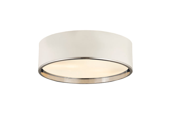 Z-Lite Canada - 2303F4-MW-CH - Four Light Flush Mount - Arlo - Matte White + Chrome