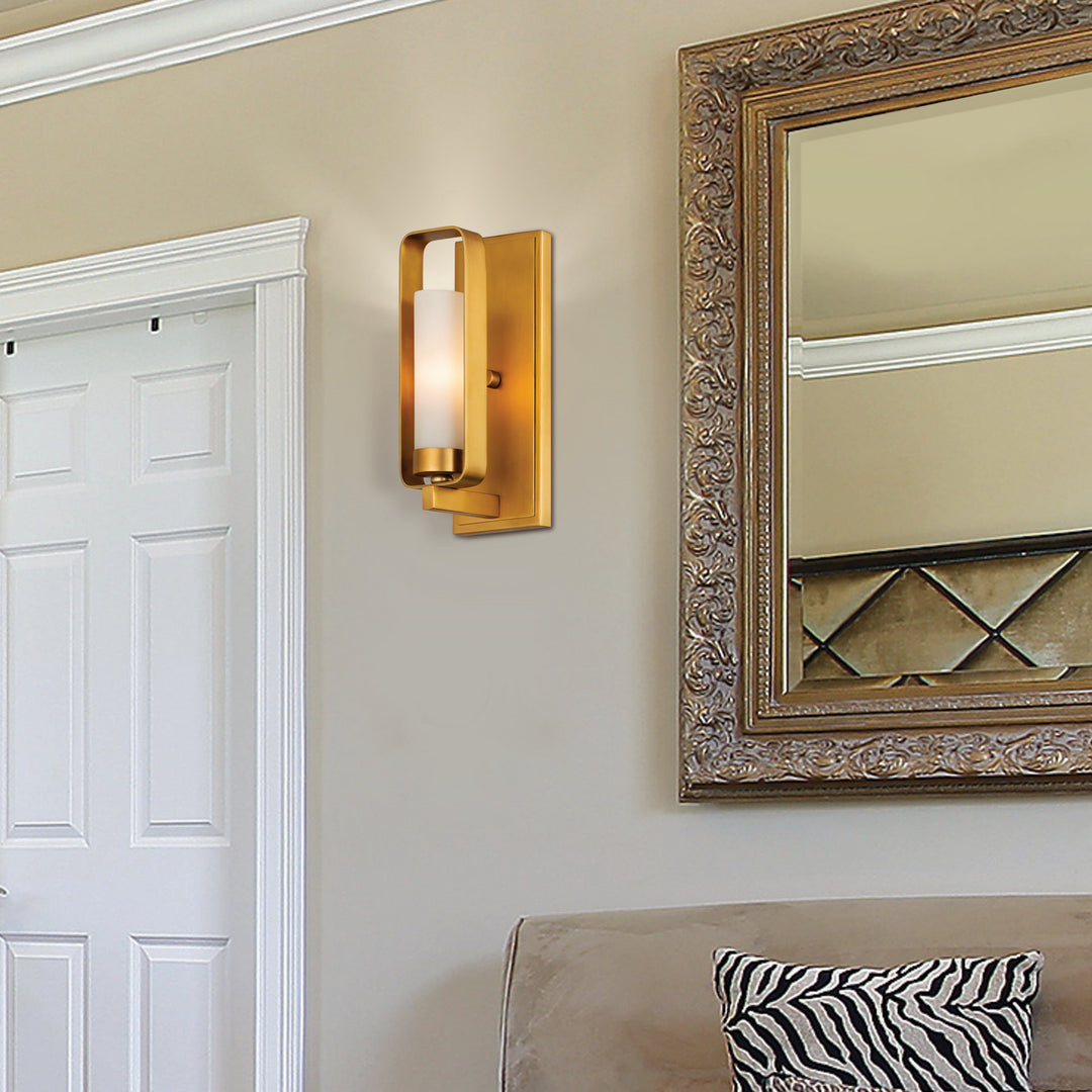 Z-Lite Canada - 6000-1S-TBR - One Light Wall Sconce - Aideen - Tawny Brass