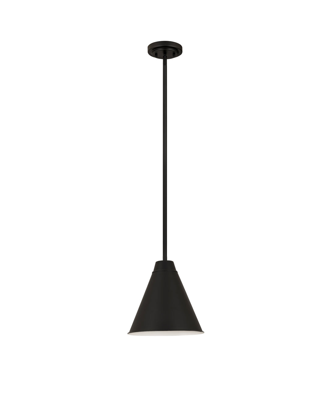 Z-Lite Canada - 6011P12-MB - One Light Pendant - Eaton - Matte Black