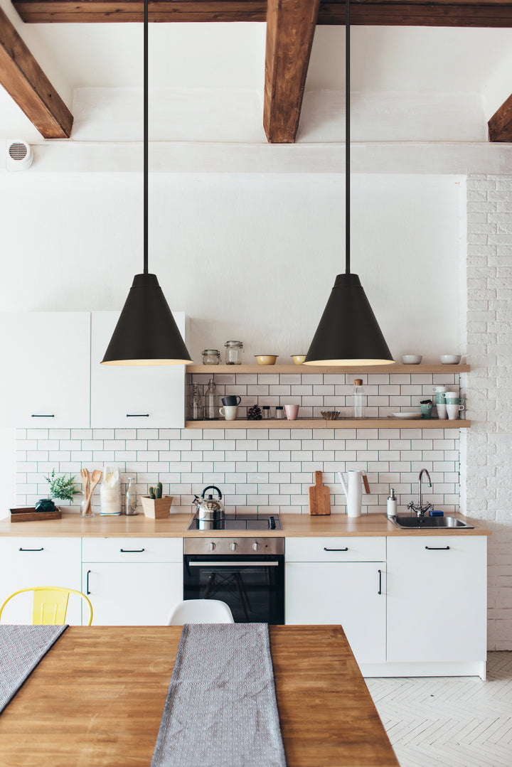 Z-Lite Canada - 6011P12-MB - One Light Pendant - Eaton - Matte Black