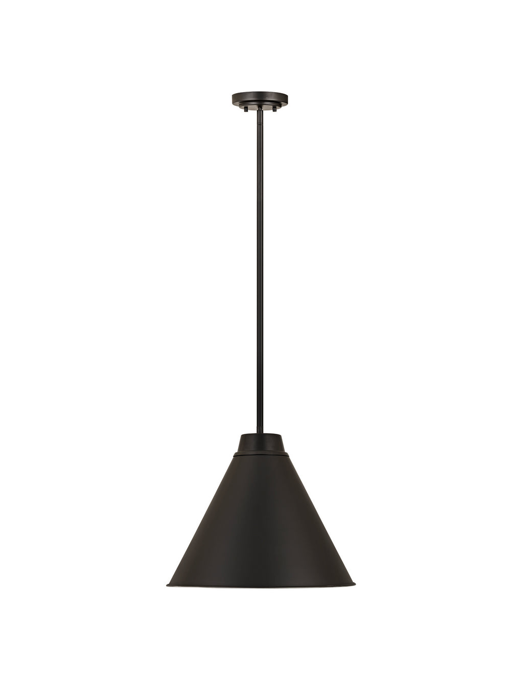 Z-Lite Canada - 6011P18-MB - One Light Pendant - Eaton - Matte Black