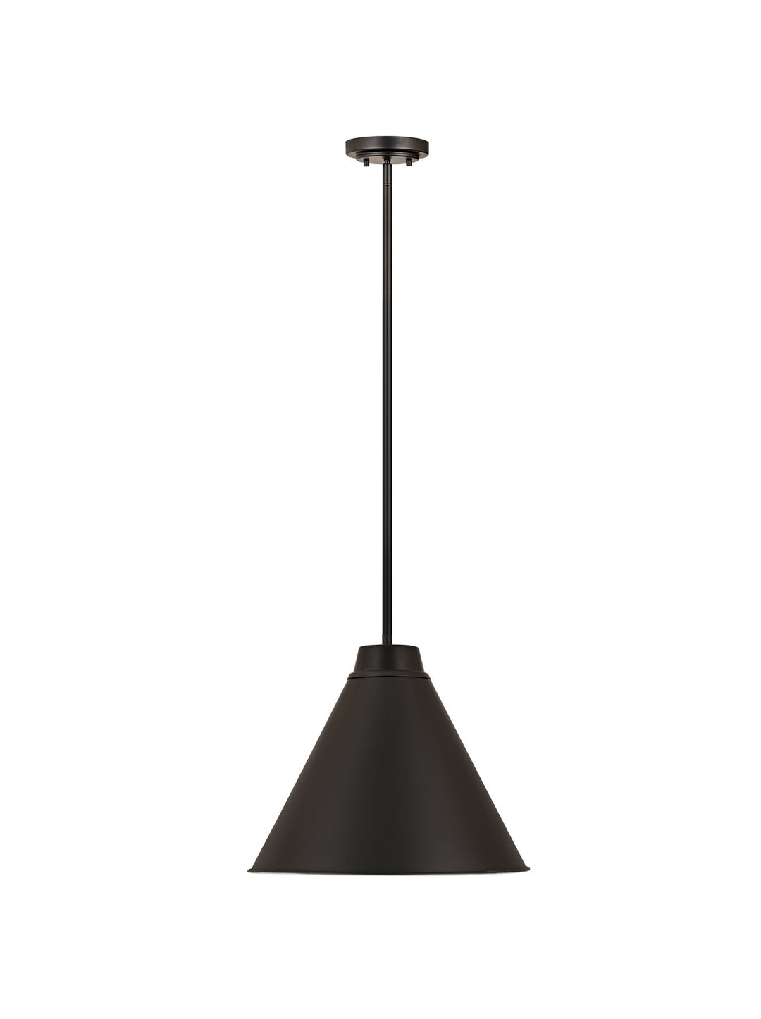 Z-Lite Canada - 6011P18-MB - One Light Pendant - Eaton - Matte Black